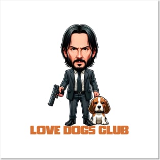 LOVE DOG (Gun) CLUB Posters and Art